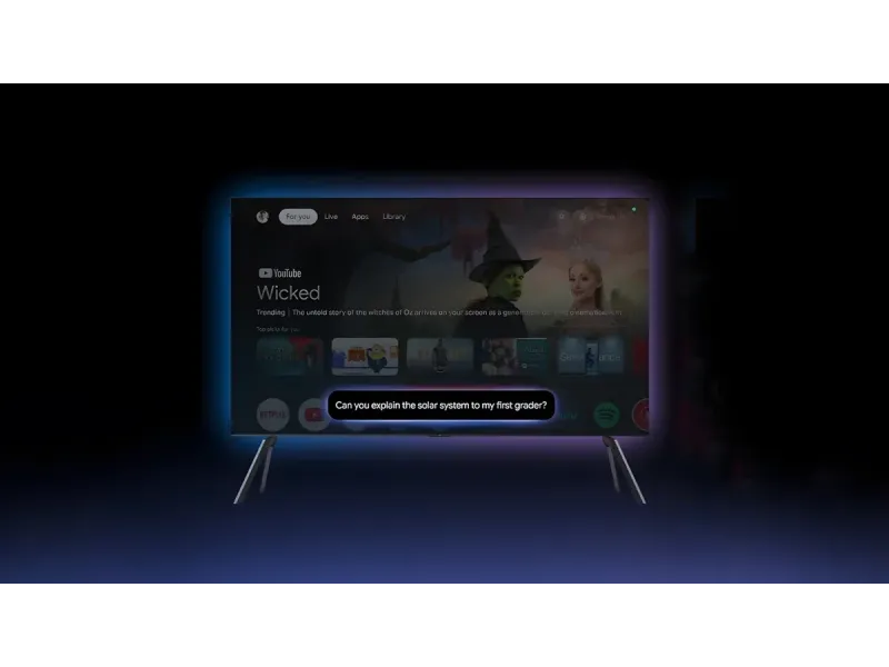 Gemini появится в Google TV и упростит управление телевизором