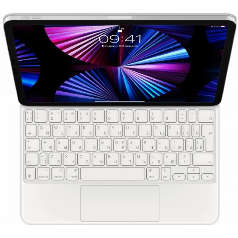 Клавиатура Apple Magic Keyboard для iPad Pro 11, MJQJ3, белый