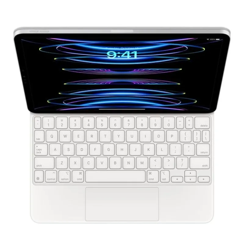 Клавиатура беспроводная Apple Magic Keyboard для iPad Pro 12.9 2021, MJQL3, белый