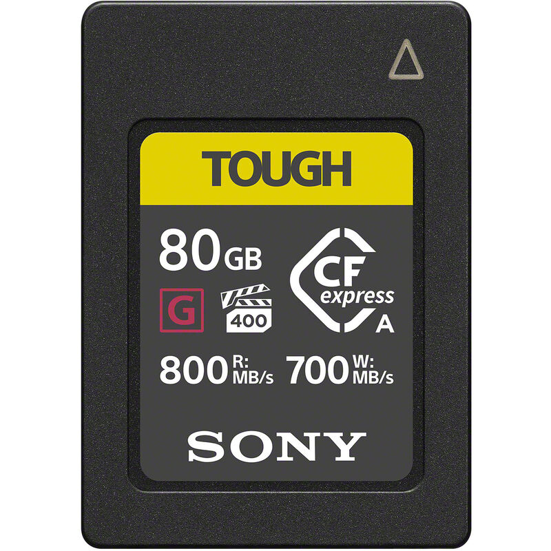 Карта памяти Sony TOUGH CFexpress Type A 80 Гб R/W 800/700 МБ/с CEAG80T