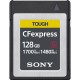 Карта памяти Sony TOUGH CFexpress Type B 128 Гб R/W 1700/1480 МБ/с CEBG128/J