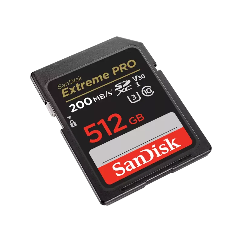 Карта памяти SanDisk Extreme Pro SDXC 512 Гб UHS-I (200R/140W) до 200 МБ/с SDSDXXD-512G-GN4IN