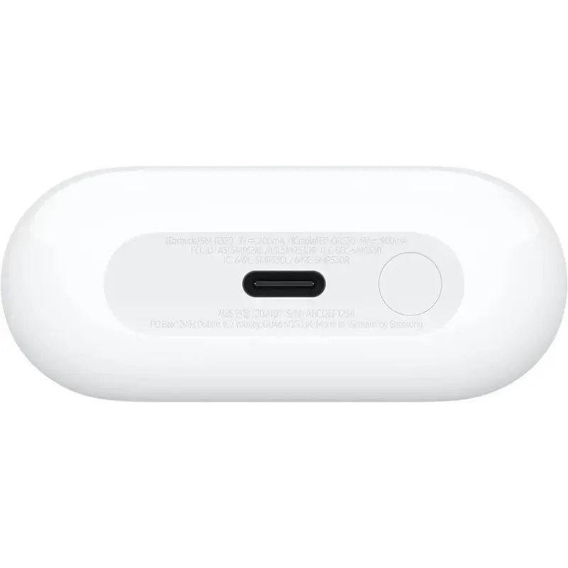 Наушники Samsung Galaxy Buds 3, Bluetooth, вкладыши, белый