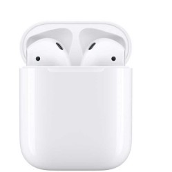 Беспроводные наушники Apple AirPods 2 (с зарядным футляром) MV7N2, White, белый