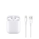 Беспроводные наушники Apple AirPods 2 (с зарядным футляром) MV7N2, White, белый