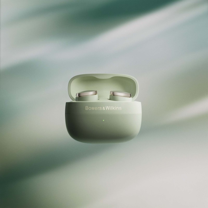 Беспроводные наушники Bowers Wilkins Pi8, Jade Green, нефритово-зеленый
