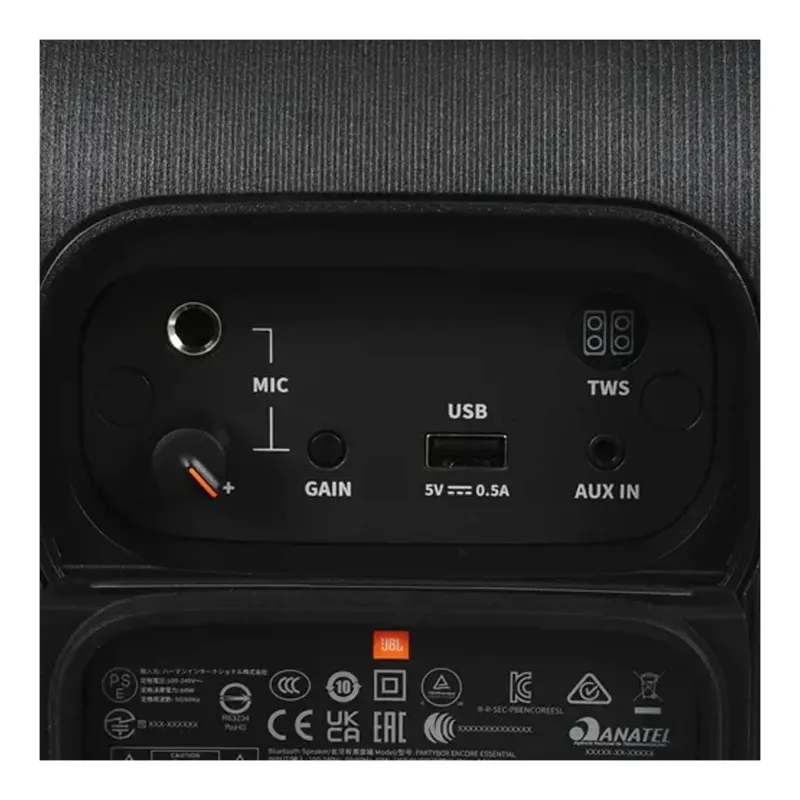 Портативная акустика JBL PartyBox Encore Essential, Black, черный