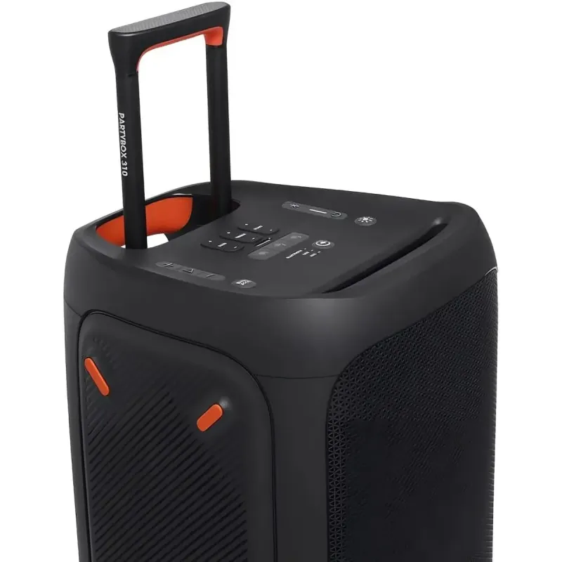 Музыкальный центр JBL Partybox 310, 240Вт, с караоке, Bluetooth, USB, черный