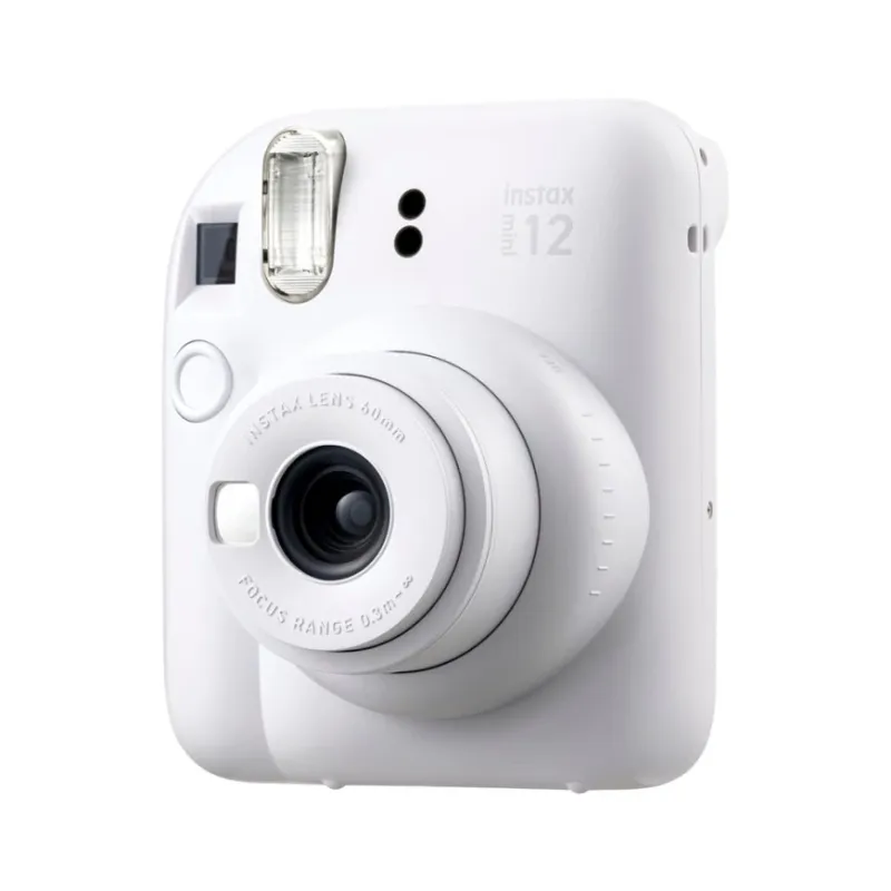 Фотоаппарат моментальной печати Fujifilm Instax Mini 12, Clay White, белый