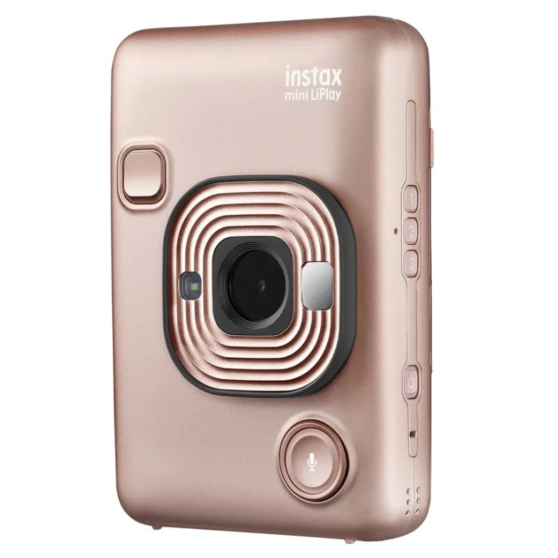 Фотоаппарат моментальной печати Fujifilm Instax Mini LiPlay, Blush Gold, золотой
