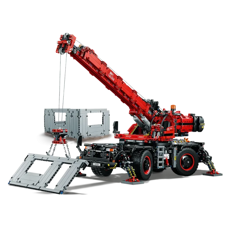 Конструктор LEGO Technic 42082 Rough Terrain Crane Подъёмный кран для пересечённой местности