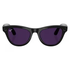 Умные очки Ray-Ban Meta Skyler (150-52), Black/AmethystTransitions, глянцевый черный/аметистовые фотохромные