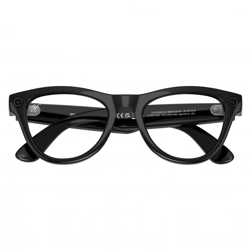 Умные очки Ray-Ban Meta Skyler (150-52), Black/AmethystTransitions, глянцевый черный/аметистовые фотохромные