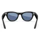 Умные очки Ray-Ban Meta Skyler (150-52), Shiny Black Cerulean Blue, глянцевый черный/лазурно-синий