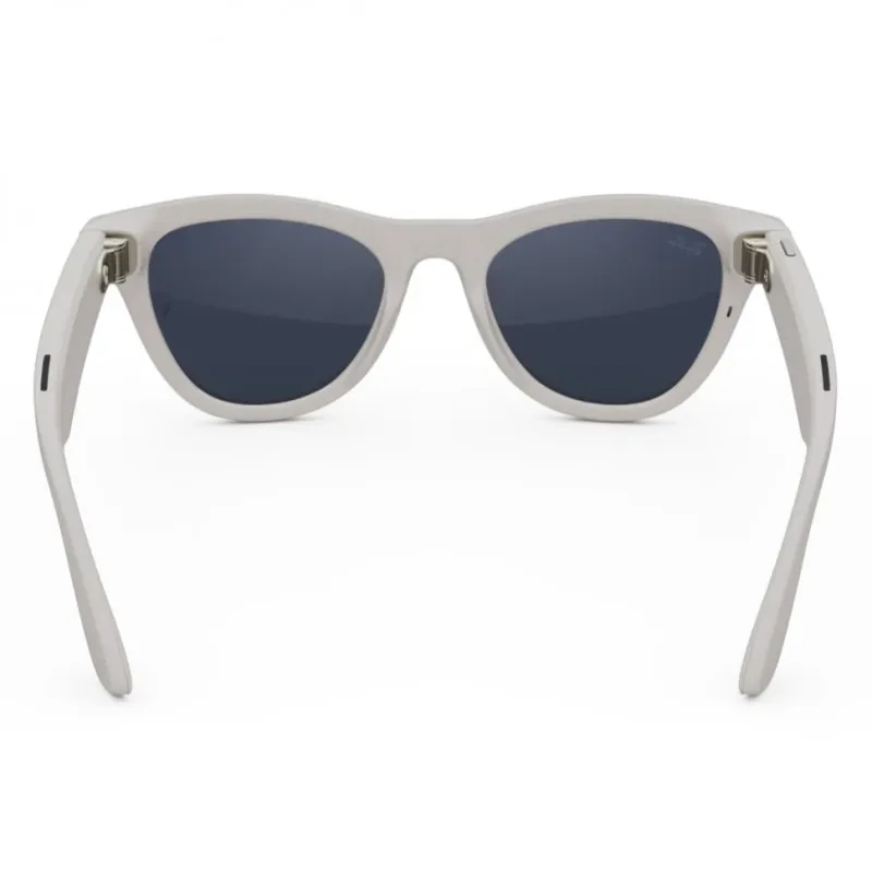 Умные очки Ray-Ban Meta Skyler (150-52), Shiny Chalky Grey/Transition Sapphire, глянцевый мелово-серый/сапфировые фотохромные