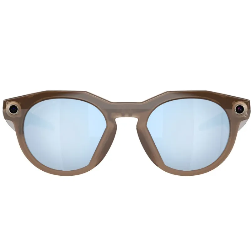 Умные очки Oakley Meta HSTN (145-51), Brown Smoke/PRIZM Deep Water Polarized, коричневый дымчатый/поляризованные глубокой воды