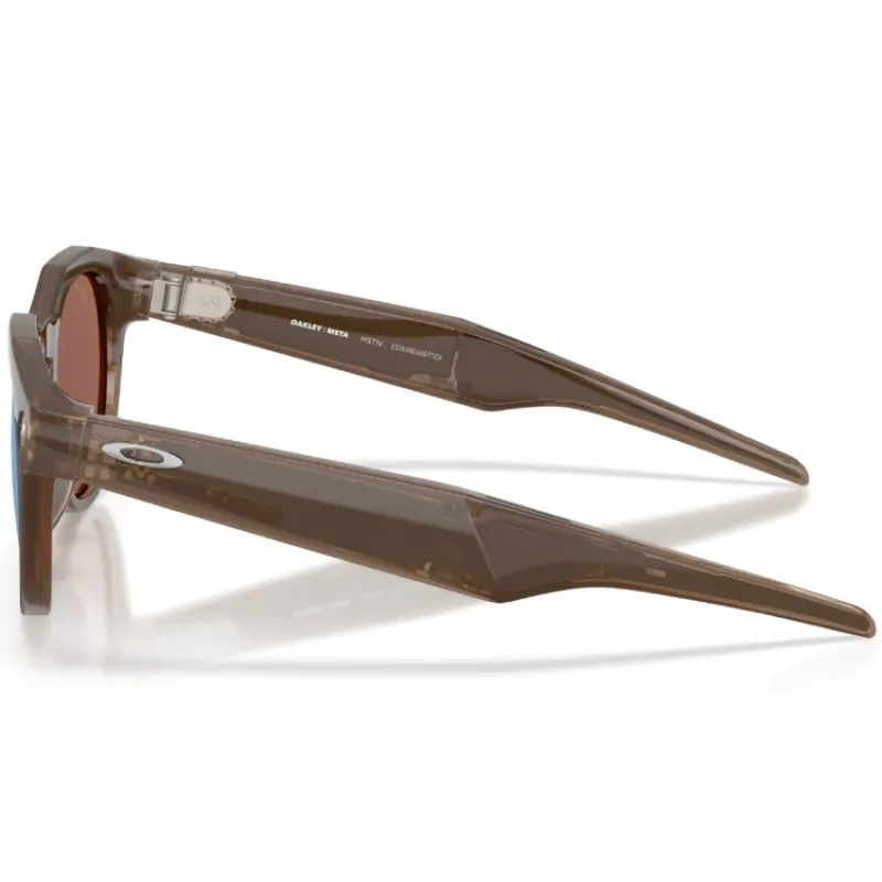 Умные очки Oakley Meta HSTN (145-51), Brown Smoke/PRIZM Deep Water Polarized, коричневый дымчатый/поляризованные глубокой воды