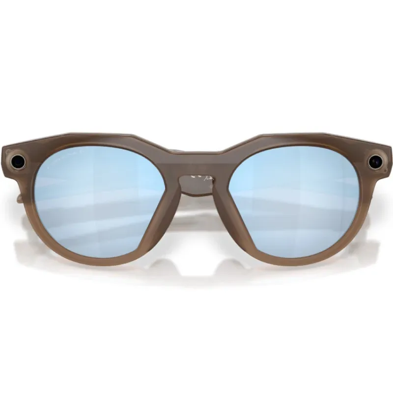 Умные очки Oakley Meta HSTN (145-51), Brown Smoke/PRIZM Deep Water Polarized, коричневый дымчатый/поляризованные глубокой воды