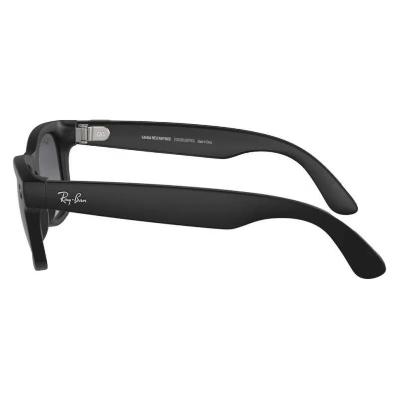 Умные очки Ray-Ban Wayfarer (150-50), Matte Black/Polar Gradient Graphite, матовый черный/графитовые градиентные поляризованные