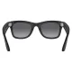 Умные очки Ray-Ban Wayfarer (150-50), Matte Black/Polar Gradient Graphite, матовый черный/графитовые градиентные поляризованные