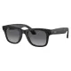 Умные очки Ray-Ban Wayfarer (RW4008), Matte Black/Polarized Graphite Gradient, матовый черный/поляризованные графитовые градиентные