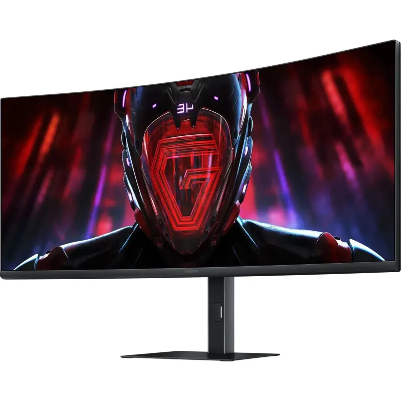 Монитор Xiaomi Curved Gaming Monitor 34 G34WQ, 3440x1440, VA, 180Гц, 2хHDMI, 2хDP, изогнутый, черный