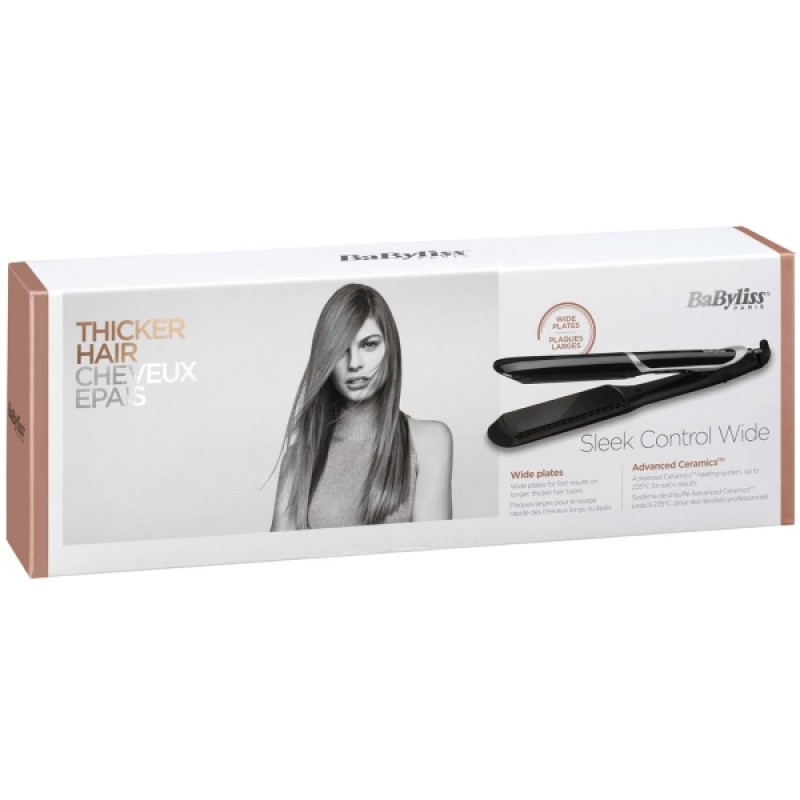 Выпрямитель для волос BaByliss ST 397E, черный