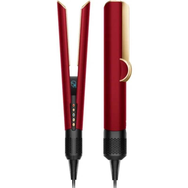 Выпрямитель для волос Dyson Airstrait HT01, Red Velvet / Gold, Красный бархат/Золото