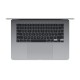 Ноутбук MacBook Air 15-дюймов M2 MQKP3 8-Core CPU 10-Core GPU 8GB Unified Memory 256GB SSD Space Gray (Серый)