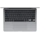 Ноутбук Apple MacBook Air 13 M3, 2024, Retina, Apple M3 8 core 4ГГц, 8-ядерный, 8ГБ 512ГБ SSD, macOS, серый космос