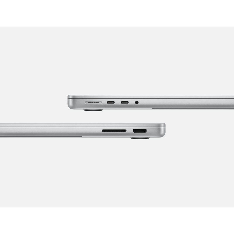 Ноутбук Apple MacBook Pro 14 M3 2023, MR7J3, 8GB, 512GB, 8-CPU, 10-GPU, Silver (Серебристый)