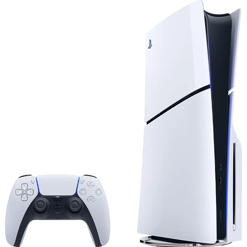 Игровая приставка Sony PlayStation 5 Slim (с приводом), белый