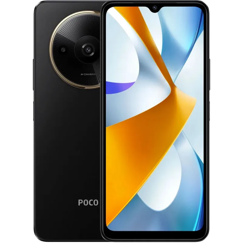 Смартфон Xiaomi Poco C61 4/128Gb, черный
