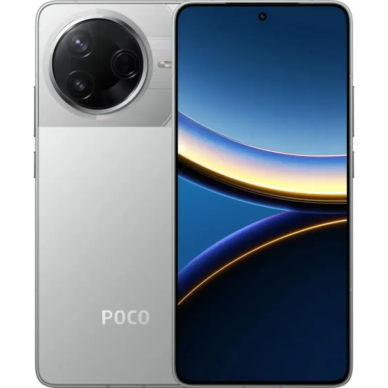 Смартфон Xiaomi Poco F7 Pro, 12/256 Гб, серебристый