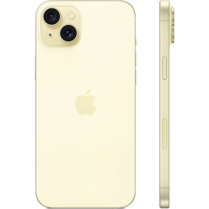 Смартфон Apple iPhone 15 Plus 256GB, (nano SIM+eSIM), Yellow