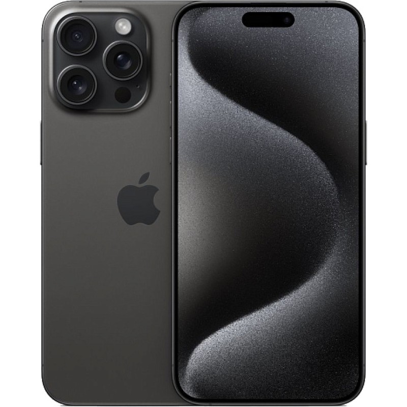 Смартфон Apple iPhone 15 Pro 128GB, (nano SIM+eSIM), Black Titanium