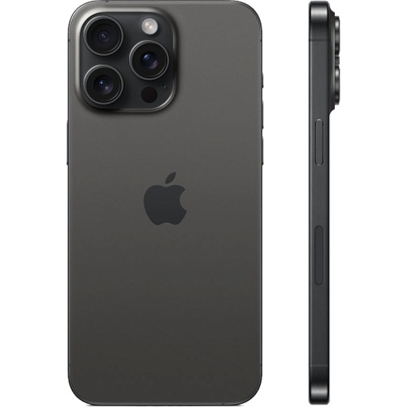 Смартфон Apple iPhone 15 Pro 128GB, (nano SIM+eSIM), Black Titanium