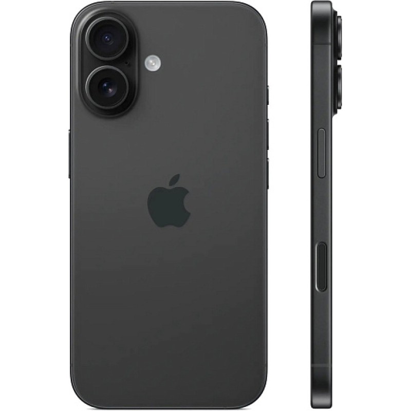 Смартфон Apple iPhone 16 128 GB (nano SIM+eSIM) Black
