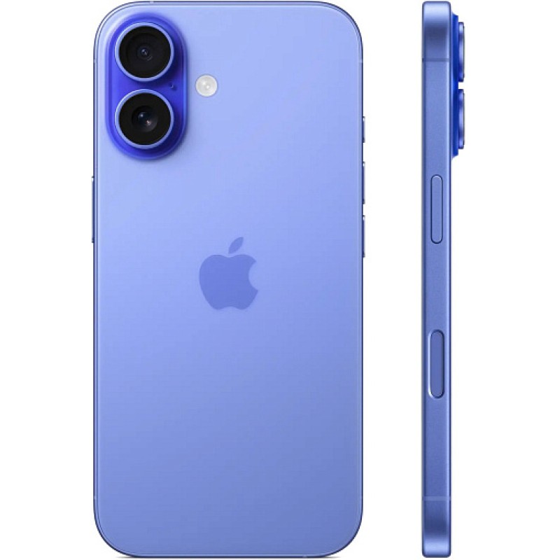 Смартфон Apple iPhone 16 128 GB (nano SIM+eSIM) Blue