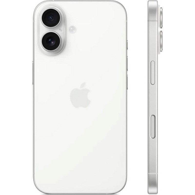 Смартфон Apple iPhone 16 Plus 512 GB (nano SIM+eSIM) White