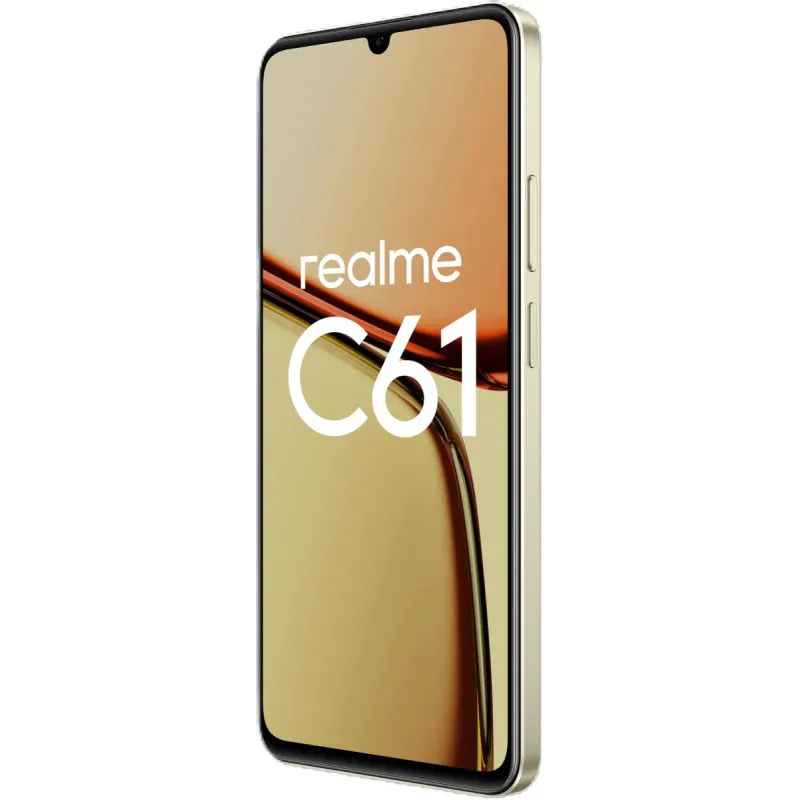 Смартфон REALME C61 6/128 Gb, золотой