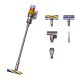 Пылесос Dyson V12 Detect Slim Absolute SV46, Yellow/Nickel, Желтый/Никель