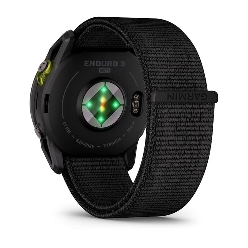 Умные часы Garmin Enduro 3 Sapphire Solar, Black, черный