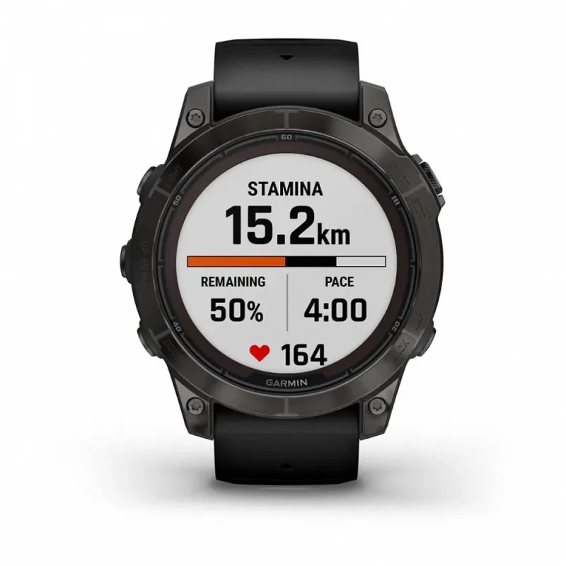 Смарт-часы Garmin Fenix 7 Pro Sapphire Solar, 51 мм, Bluetooth, Black Band, черный