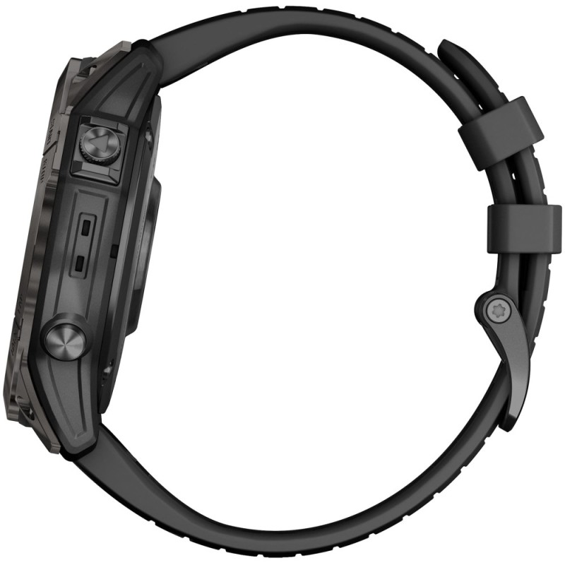 Смарт-часы Garmin Fenix 7X Pro Sapphire Solar, 51 мм, Bluetooth, Gray, Серый силикон