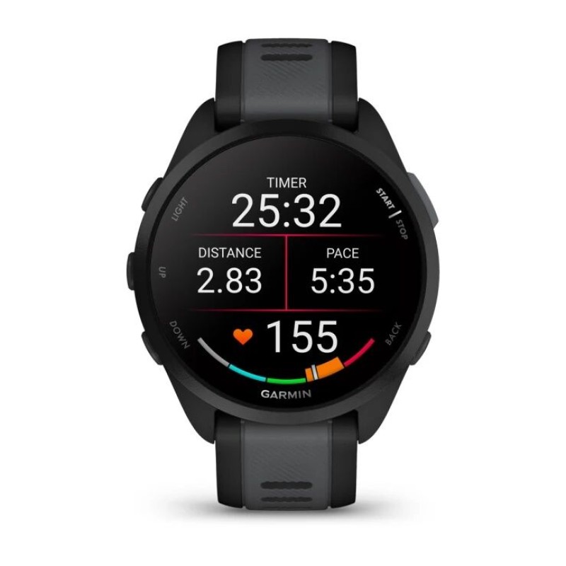 Умные часы Garmin Forerunner 165, Music, черный