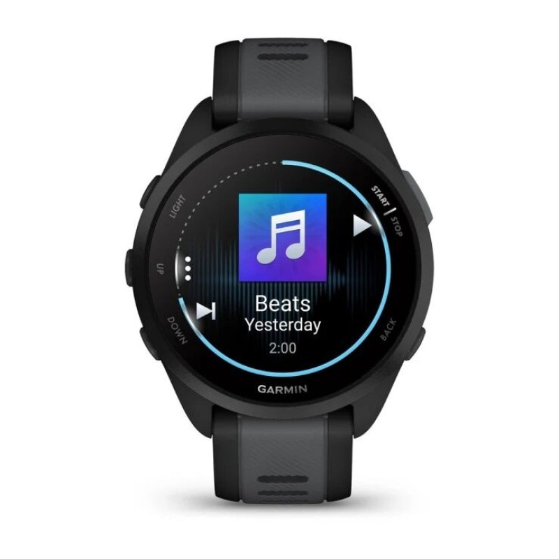 Умные часы Garmin Forerunner 165, Music, черный