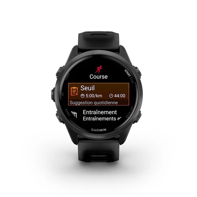 Смарт-часы Garmin Forerunner 570, 42 мм, Bluetooth, Slate Gray with Black, Темно-серый с черным
