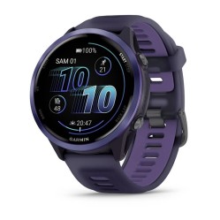 Смарт-часы Garmin Forerunner 570, 47 мм, Bluetooth, Indigo with Translucent Imperial Purple, Фиолетовый