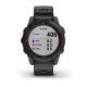 Смарт-часы Garmin Fenix 7 Sapphire Solar, 47 мм, Bluetooth, Gray Titanium Band, Серый титановый с серым титановым браслетом